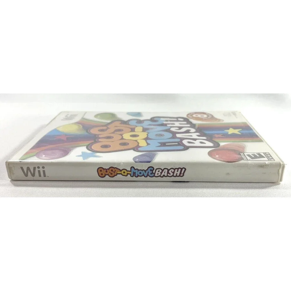 Bust-A-Move Bash! Nintendo Wii 2007 Majesco Entertainment Disc and Case Tested